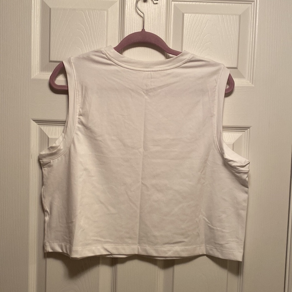 Brand New A New Day White Sleeveless Crop Top… - Picture 2 of 7